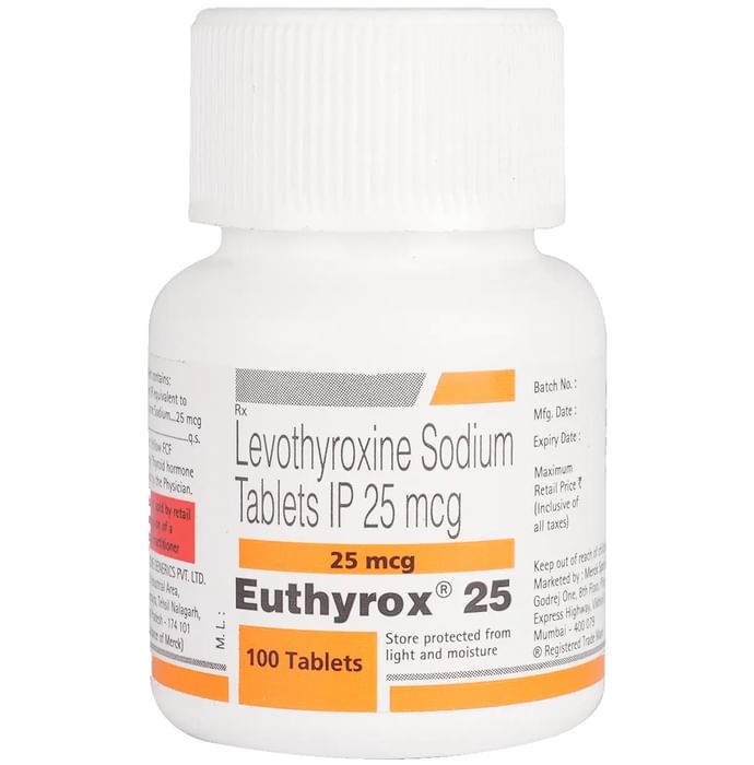 Euthyrox 25 Tablet
