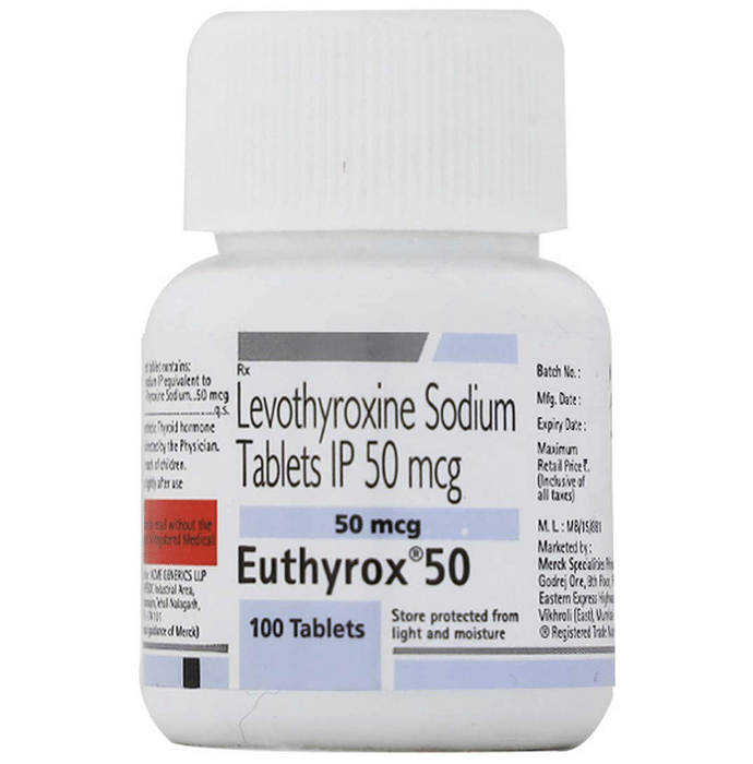 Euthyrox 50 Tablet