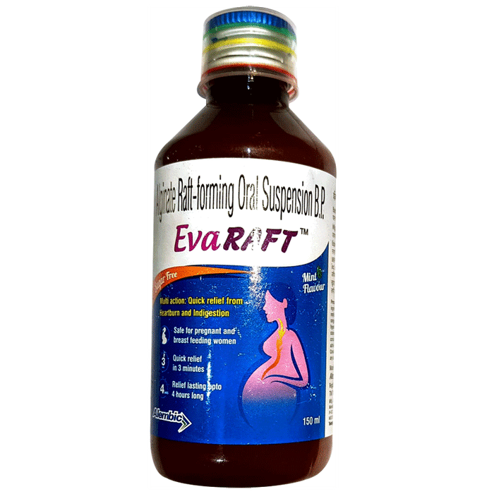Evaraft Oral Suspension Sugar Free Mint