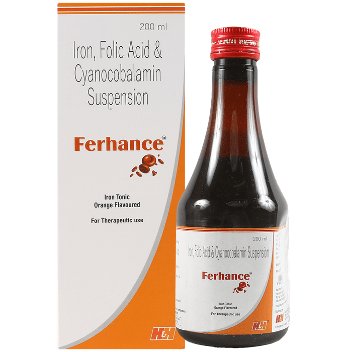 Ferhance Oral Suspension Orange