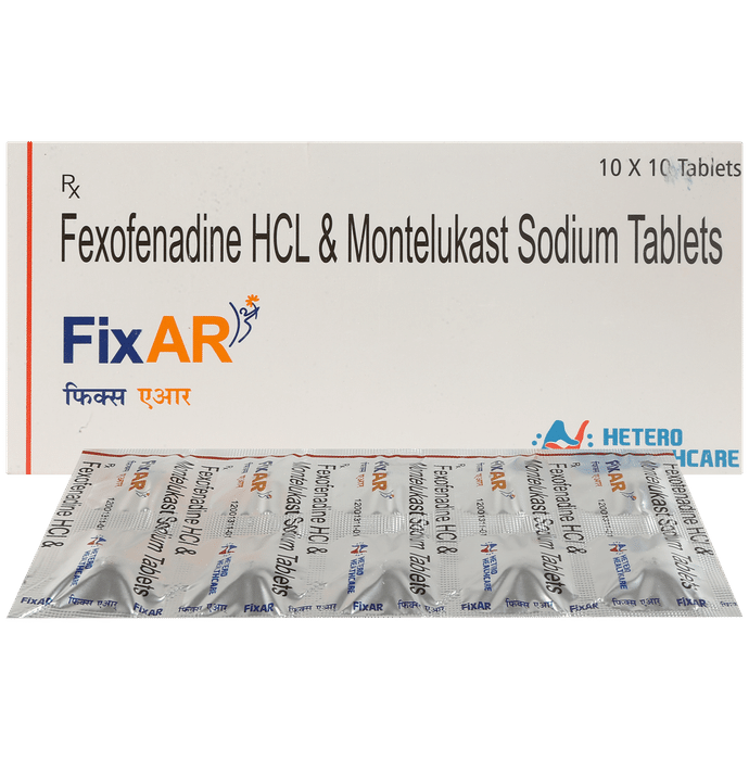 Fixar 10mg/120mg Tablet