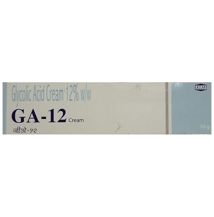 Ga -12 Glycolic Acid Cream