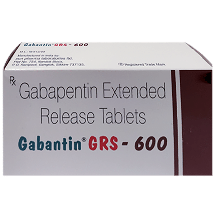 Gabantin GRS 600 Tablet ER