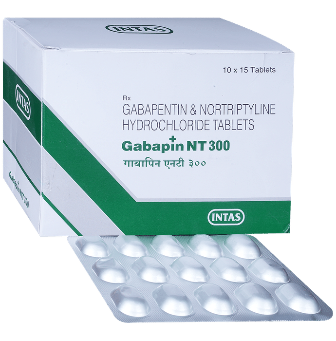 Gabapin NT 300mg/10mg Tablet