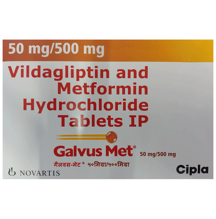 Galvus Met 50mg/500mg Tablet