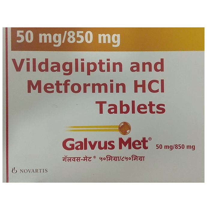 Galvus Met 50mg/850mg Tablet