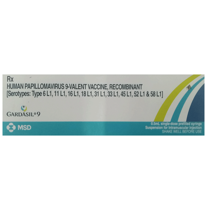 Gardasil 9 Injection