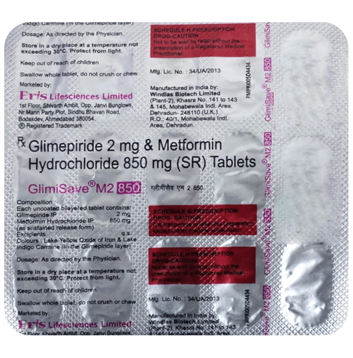 Glimisave M2 850 Tablet SR