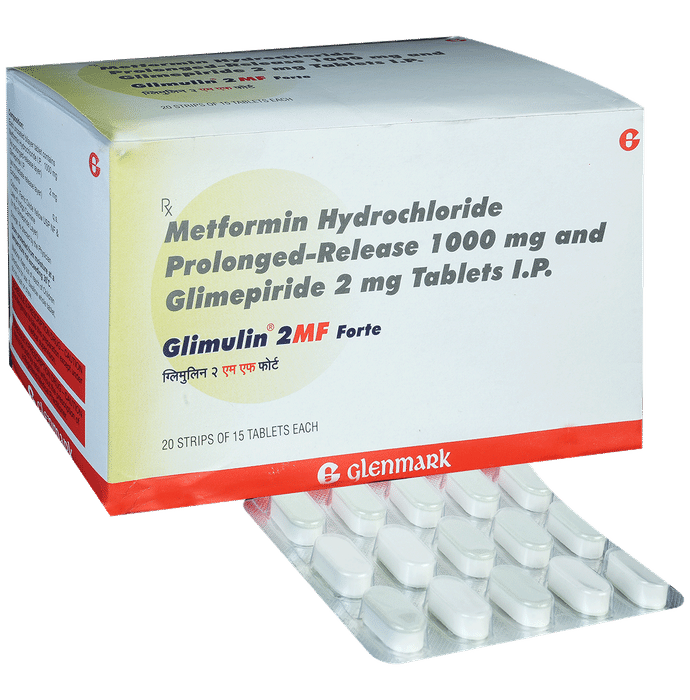 Glimulin 2MF Forte Tablet PR