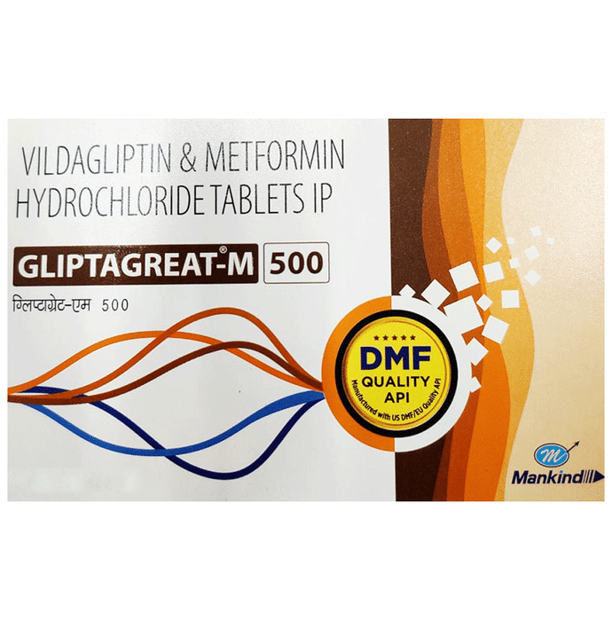 Gliptagreat M 500 Tablet