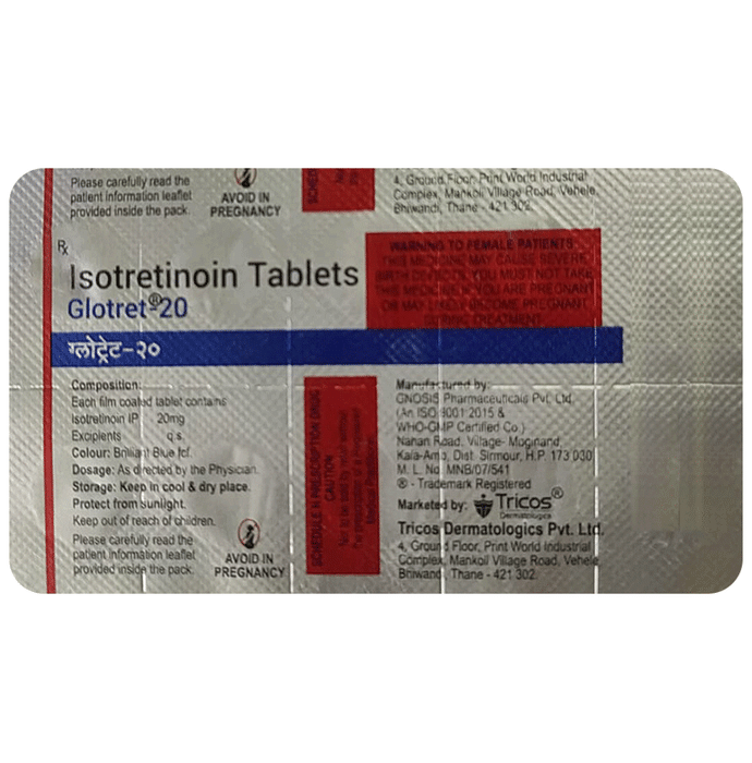 Glotret 20 Tablet