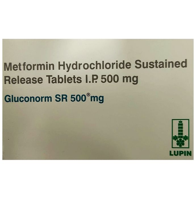 Gluconorm SR 500mg Tablet