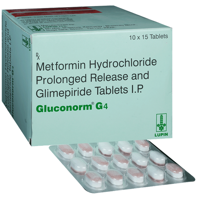 Gluconorm-G 4 Tablet PR