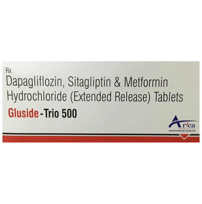 Gluside-Trio 500 Tablet ER
