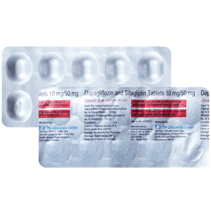 Gluxit S 10mg/50mg Tablet