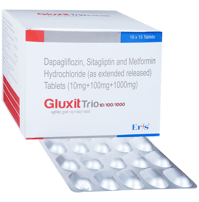 Gluxit Trio 10/100/1000 Tablet ER