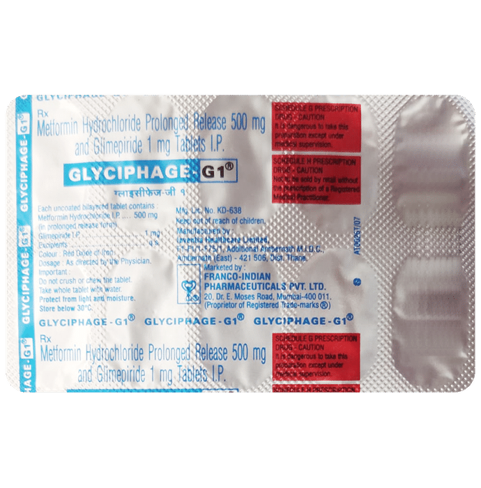 Glyciphage-G 1 Tablet PR