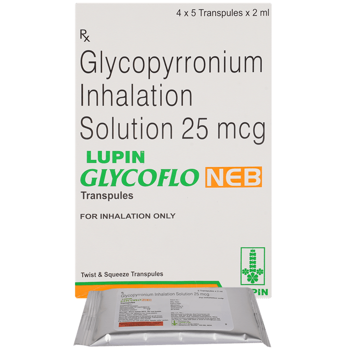 Glycoflo Neb 25mcg/2ml Transpules