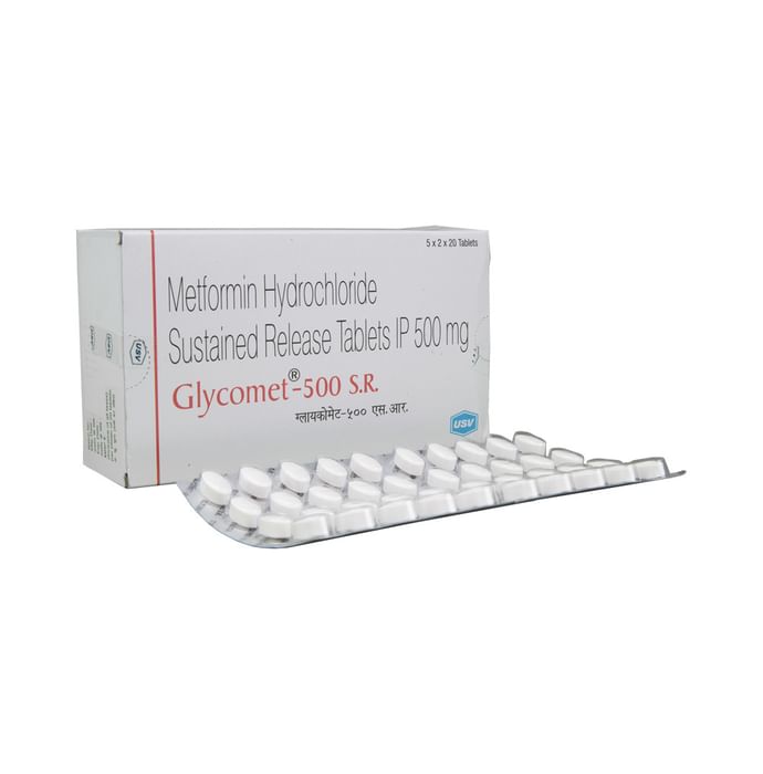 Glycomet 500 SR Tablet