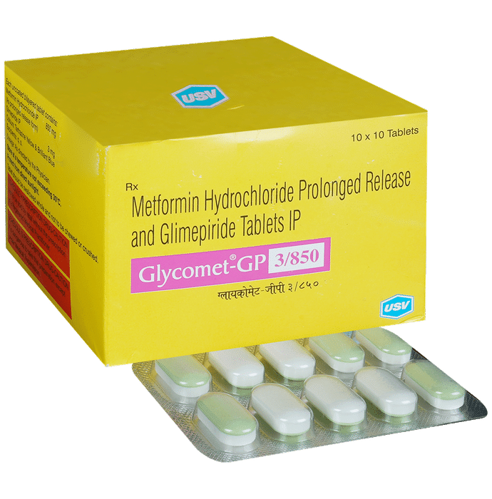 Glycomet-GP 3/850 Tablet PR