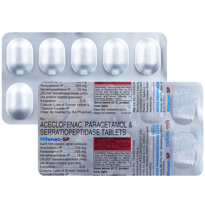 Hifenac SP Tablet