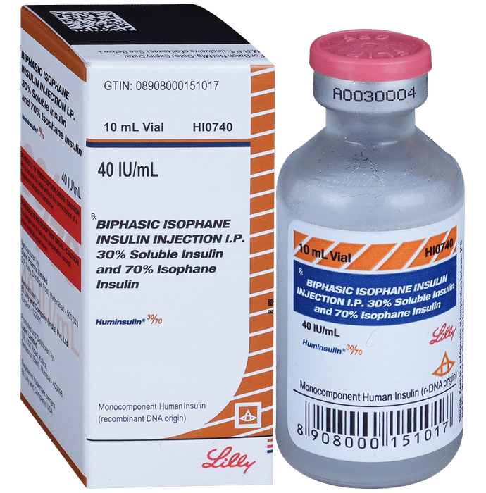 Huminsulin 30/70 Solution for Injection 40IU/ml