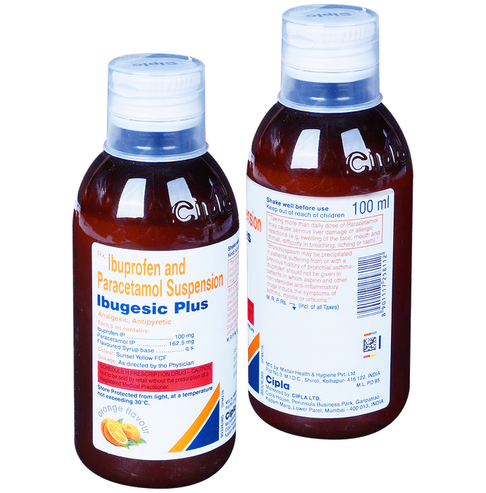 Ibugesic Plus Oral Suspension Orange
