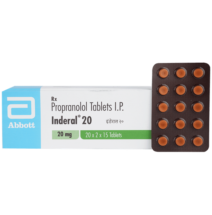 Inderal 20mg Tablet
