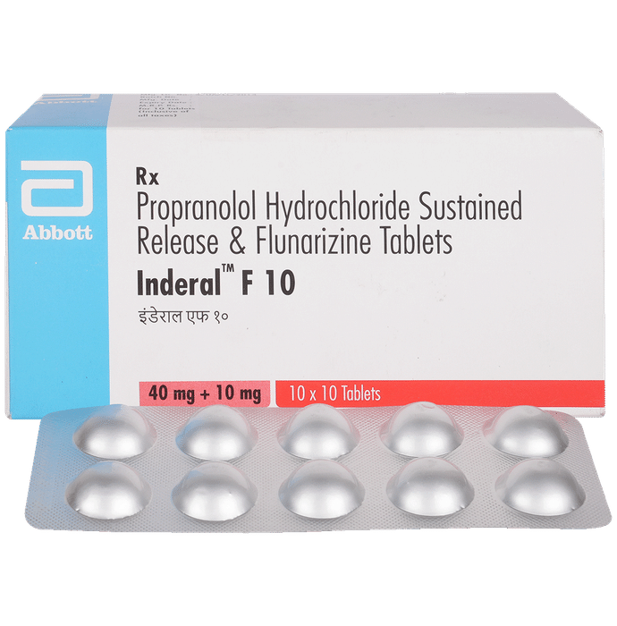 Inderal F 10 Tablet SR