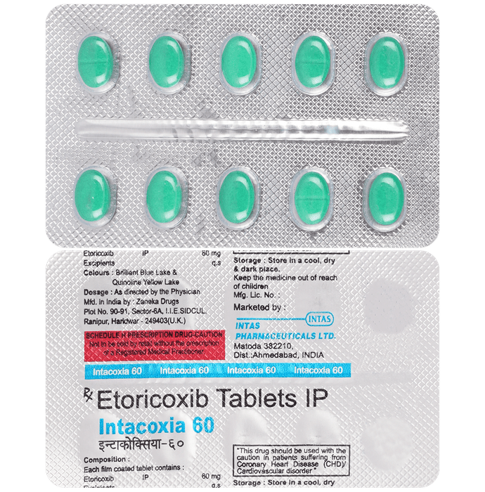 Intacoxia 60mg Tablet