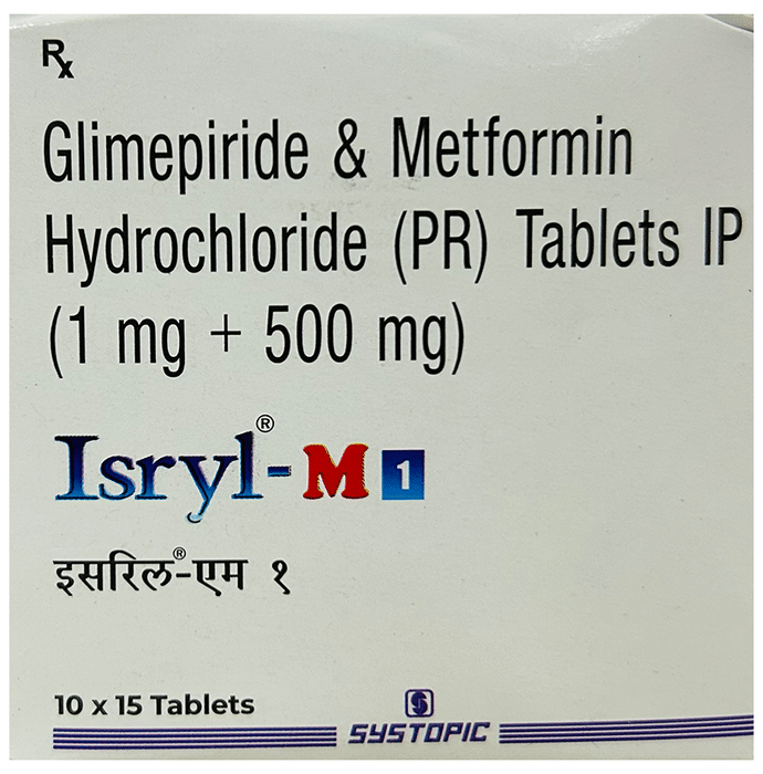 Isryl-M 1 Tablet PR