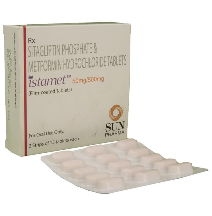 Istamet 50mg/500mg Tablet