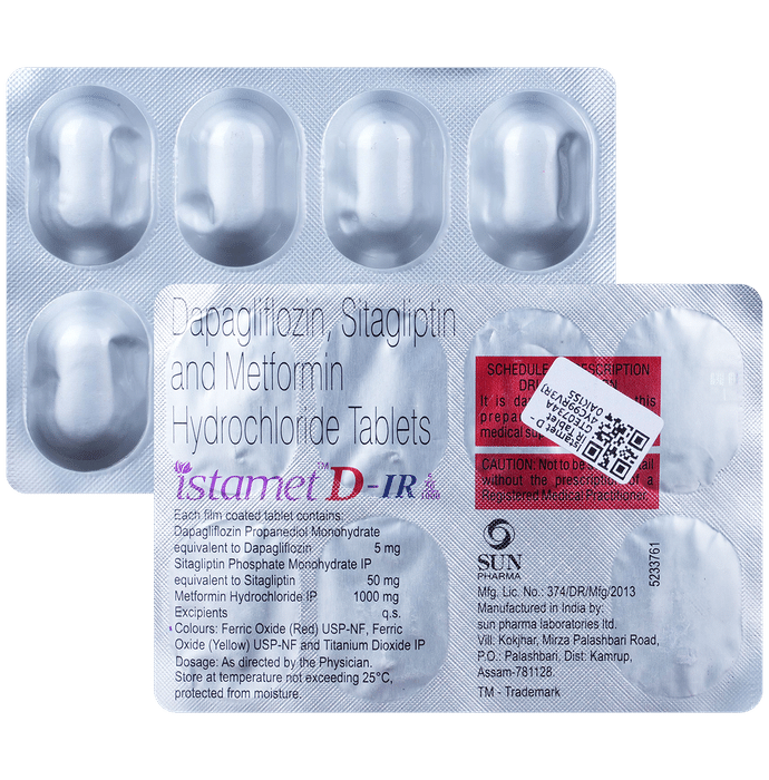 Istamet D 5/50/1000 IR Tablet