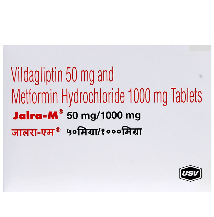Jalra-M 50mg/1000mg Tablet