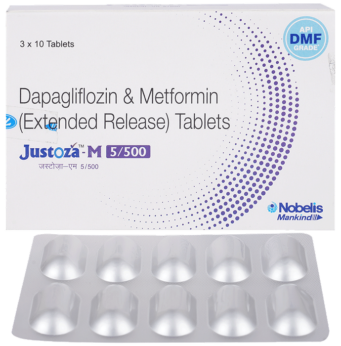 Justoza-M 5/500 Tablet ER