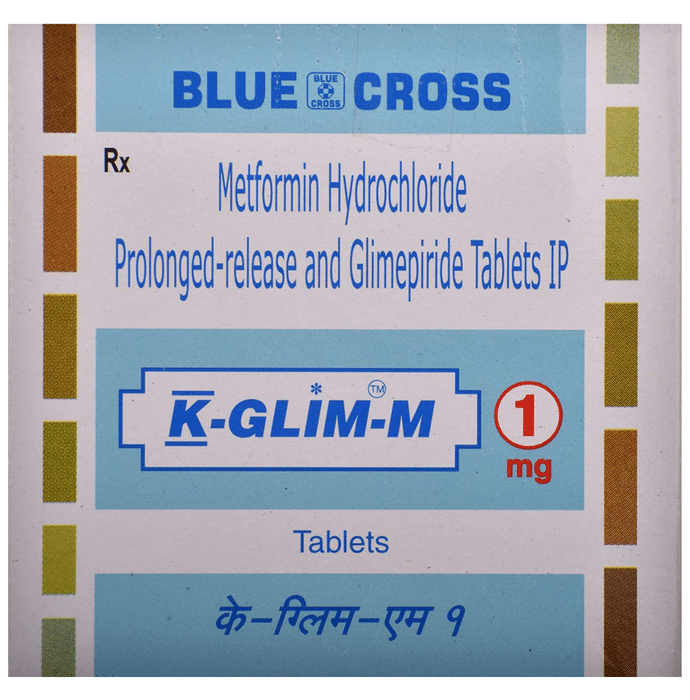 K-Glim-M 1mg Tablet PR