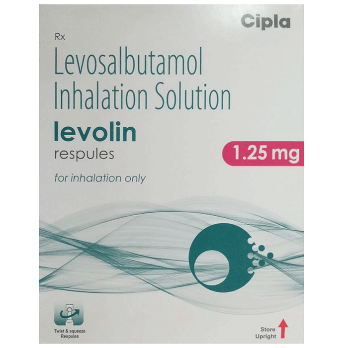 Levolin 1.25mg Respules