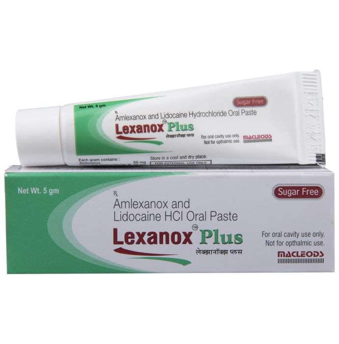Lexanox Plus Oral Paste Sugar Free
