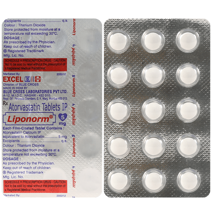 Liponorm 5mg Tablet