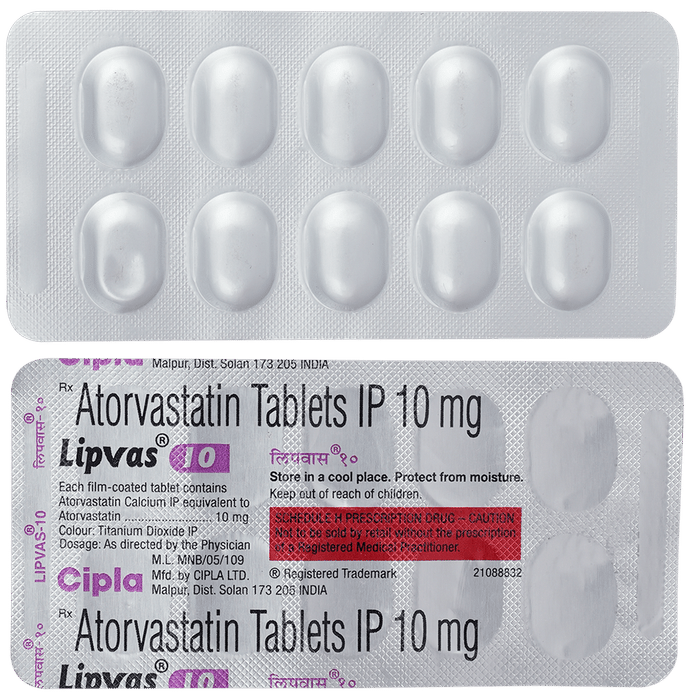 Lipvas 10 Tablet