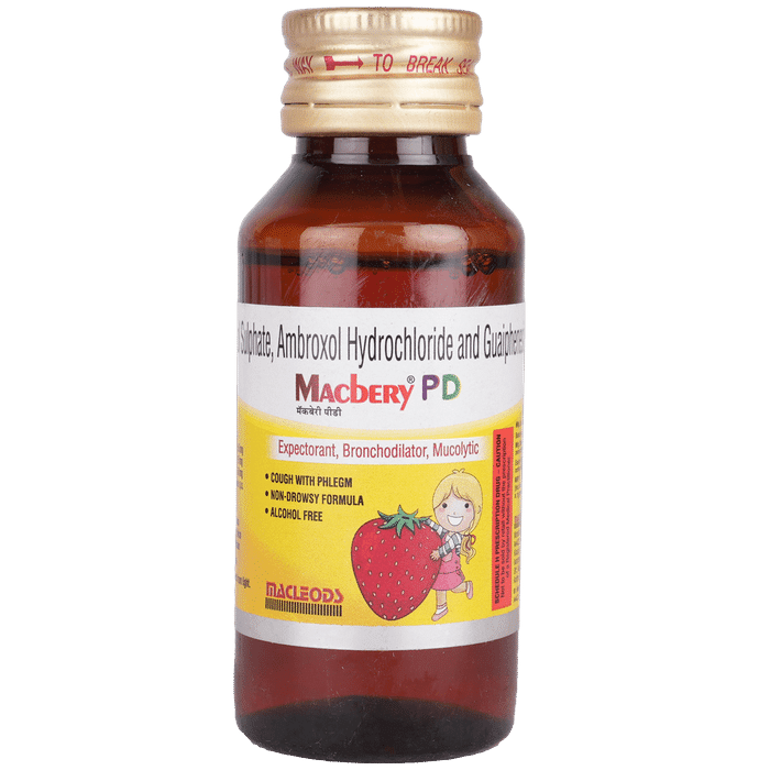 Macbery PD Expectorant Strawberry