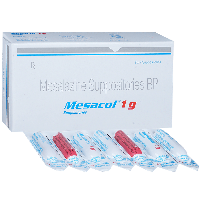 Mesacol 1g Suppository