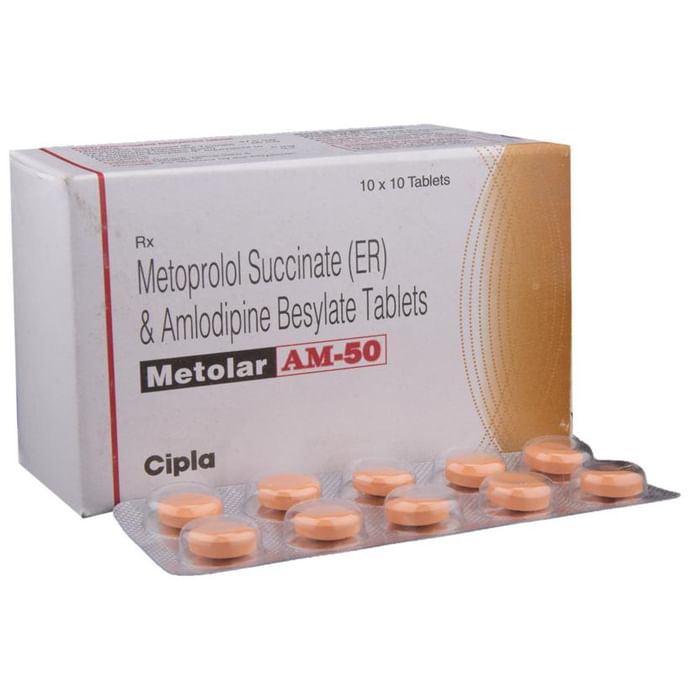 Metolar AM 50 Tablet