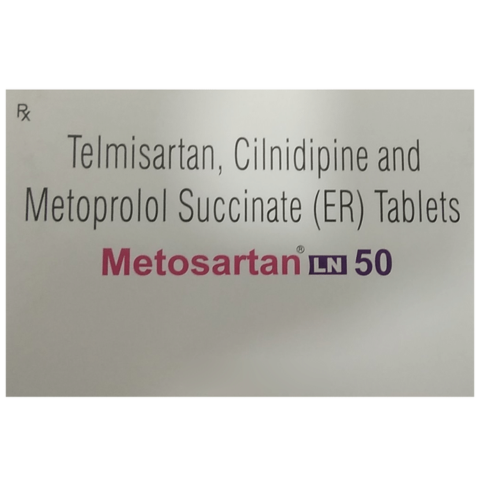 Metosartan LN 50 Tablet ER