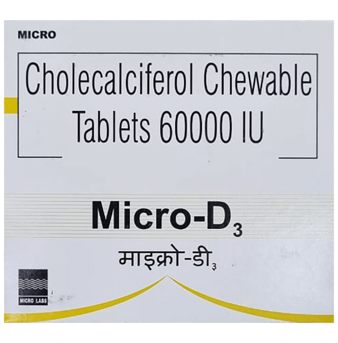Micro-D3 Chewable Tablet