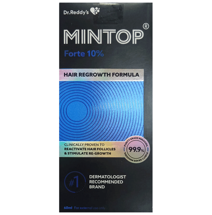 Mintop Forte 10% Hair Regrowth Formula