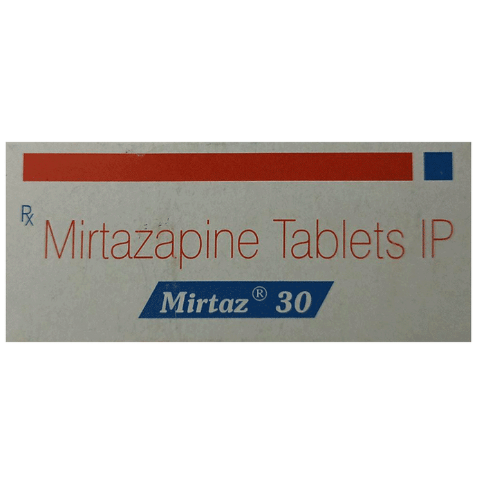 Mirtaz 30 Tablet
