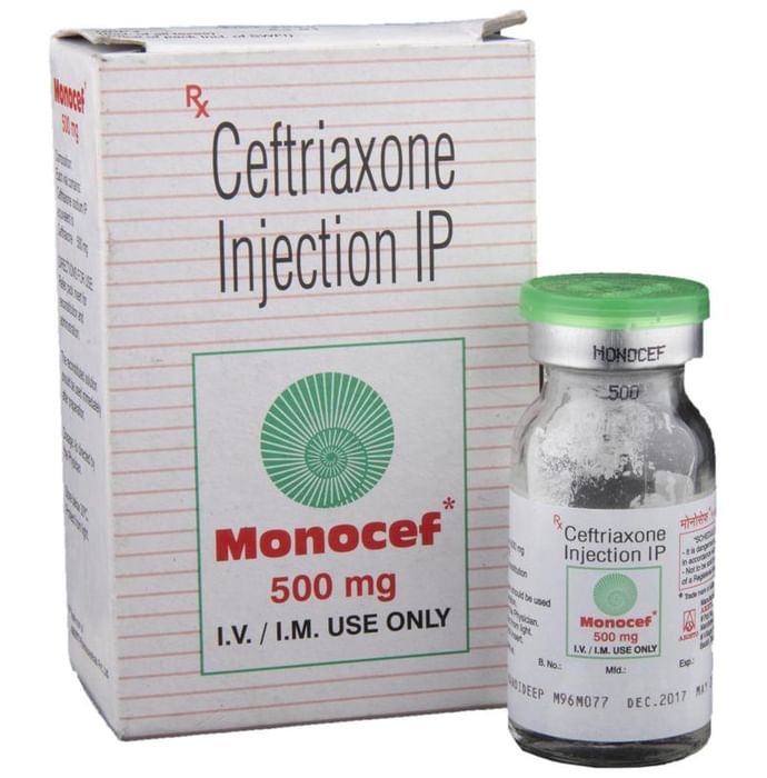 Monocef 500mg Injection
