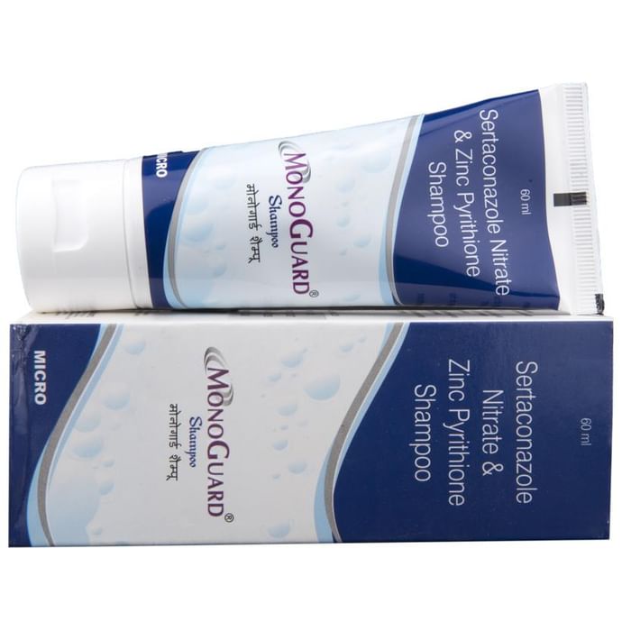 Monoguard Sertaconazole & Zinc Pyrithione Shampoo | Fights Dandruff