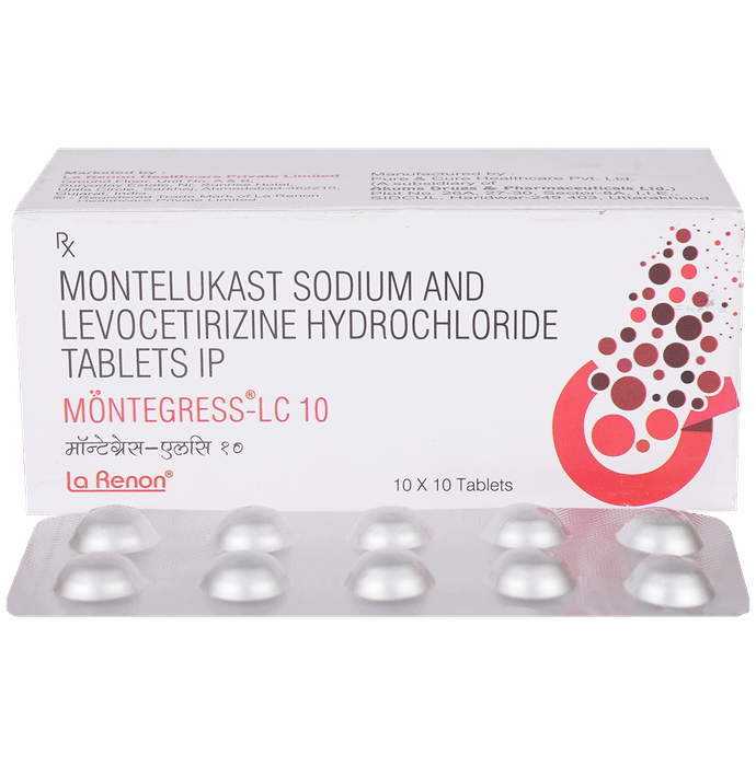 Montegress LC 5mg/10mg Tablet